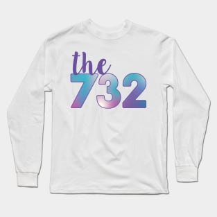 The 732 Area Code Long Sleeve T-Shirt